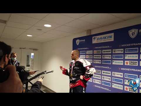 Hockey : Finale de Coupe de France 2022 - Interview de Patrick Coulombe (Angers)