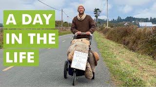 A Day In The Life Of Walking From Canada To Los Angeles