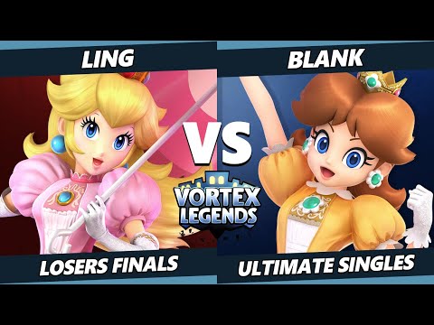 Vortex Legends 30 Losers Finals - Ling (Peach) Vs. Blank (Daisy) SSBU Ultimate Tournament