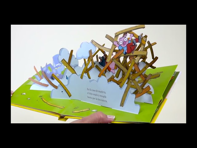 Vídeo relacionado con Los Tres Cerditos (Mini Pops), Versión en español: 2