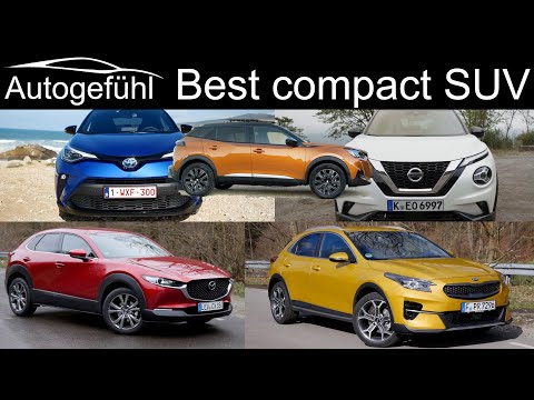 Mazda CX-30 vs Kia XCeed vs Toyota C-HR vs Nissan Juke vs Peugeot 2008 SUV comparison