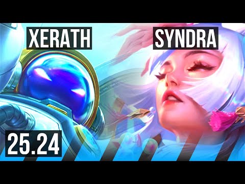 XERATH vs SYNDRA (MID) | Good KDA: 13/1/6 | EUW Master | 25.24