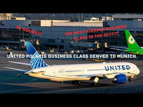 UNITED POLARIS BUSINESS CLASS! The Most Average Business Class??? 10 Hours To The Christmas Markets!
