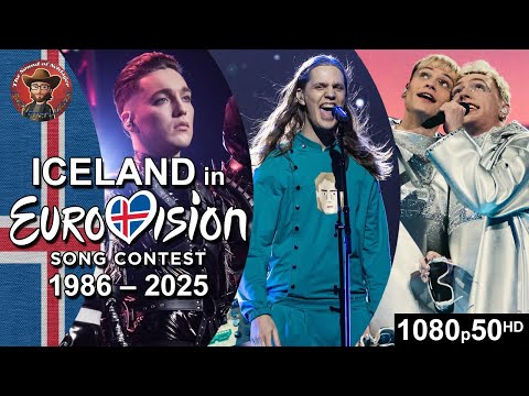 Iceland 🇮🇸 in Eurovision Song Contest (1986-2025)