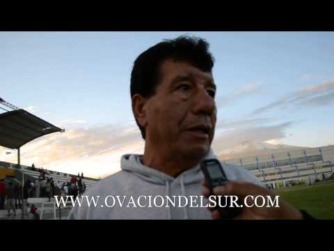 Entrevista a Elard Delgado -DT de Saetas de Oro-Declaraciones sobre el Sportivo Huracán - 09/06/2013