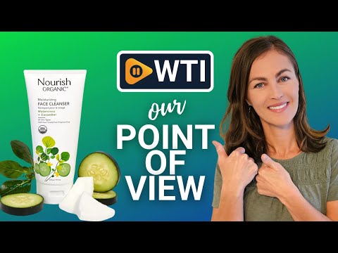 Nourish Organic Moisturizing Face Cleanser - WTI product video review