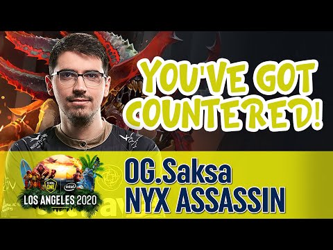 OG.Saksa Nyx Assassin Gameplay | OG vs Tempo ESL One Los Angeles 2020 Open Qualifier Game 2 [DOTA 2]