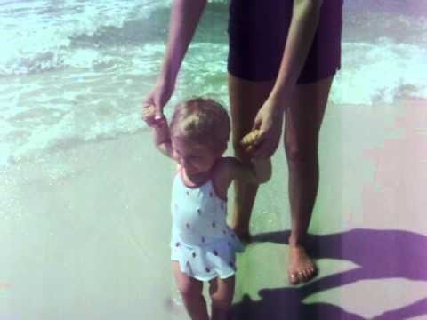 Ansley's 1st beach trip :)