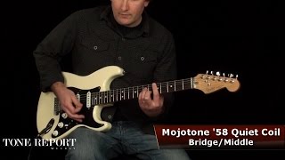 Video thumbnail for Mojotone '58 Quiet Coil Strat® Pickups by ProGuitarShopDemos