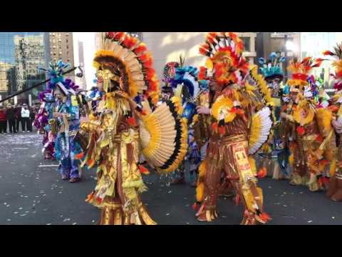 Mummers Tribute to Native Americans