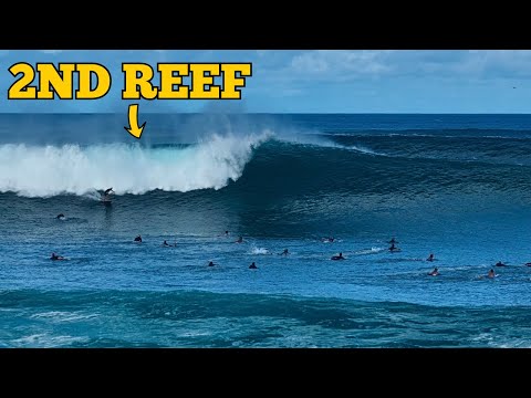 2nd Reef Bombs Mow Down the Lineup @ PIPELINE