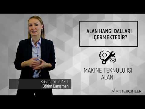 Makine Teknolojisi Alanı