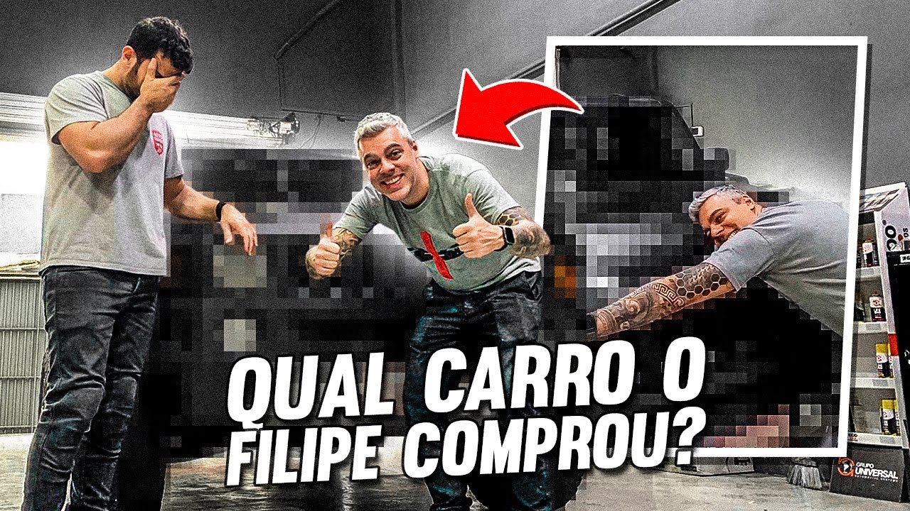 NOVO PROJECT CAR DO FILIPE QUE VAI SUBSTITUIR A MERCEDES C63😱 B-I-Z-A-R-R-O! Você vai se surpreender