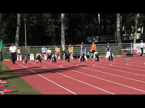 100m M U16 bieg 3 - Poznań 20220903