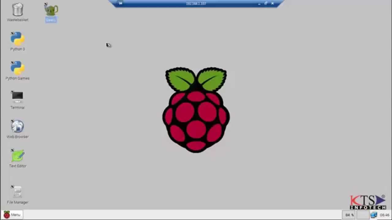 How to use the python editor to write a simple hello world application in Raspberry PI