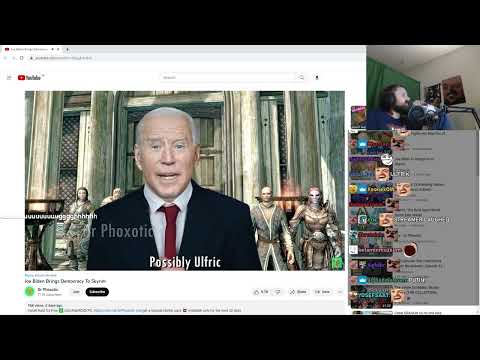 Forsen Reacts to Joe Biden Brings Democracy to Skyrim