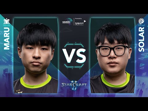 Maru vs Solar // Gamers Without Borders 2023 – StarCraft II – Day 2