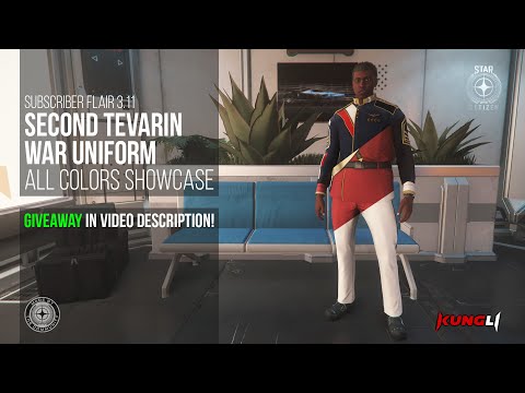 Second Tevarin War Uniform - Subscriber Flair - All Colors - Showcase | Star Citizen