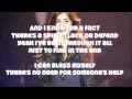 Lucy Hale Bless Myself Lyrics On Screen