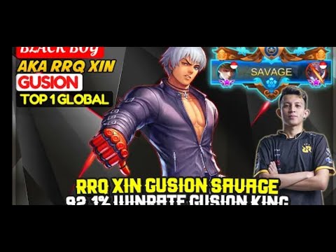 RRQ XIN SAVAGE !!! WINRATE 92% TOP 1 GLOBAL GUSION
