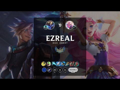 Ezreal ADC vs Seraphine - EUW Challenger Patch 12.13