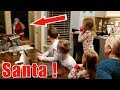 Santa Caught On Camera Santa Left His Hat On Christmas