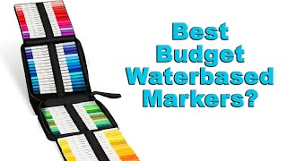 Are These The Best Budget Waterbased Markers? | *NEW* Set of 80 Ohuhu Journal Pens
