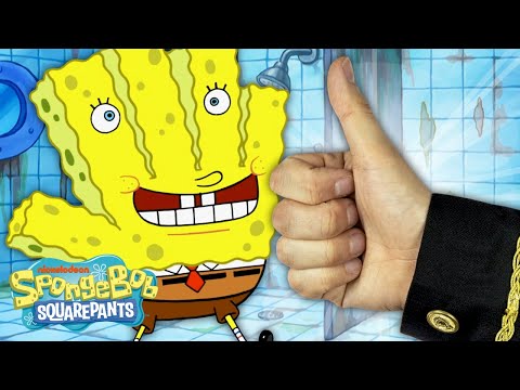 "スポンジ治療」＋「手のハンス」が登場するたびに？スポンジ・スクエアパンツ ("The Sponge Treatment" + Every Time 'Hans the Hand' Appears ?? SpongeBob SquarePants)