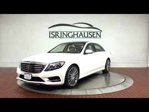 2017 Mercedes-Benz S 550 4MATIC in designo Diamond White Metallic - 287036A