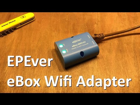 ● EPEver eBox-Wifi-01 RS485 to Wifi Adapter Review - 12v Solar Shed