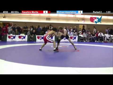 FS 60 KG - R16 - Yasuhiro Morita (JPN) vs. Michael Asselstine (CAN)