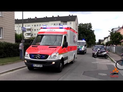 RTW RKT + HGrKw BePo Bayern [SEK Einsatz in Neutraubling]