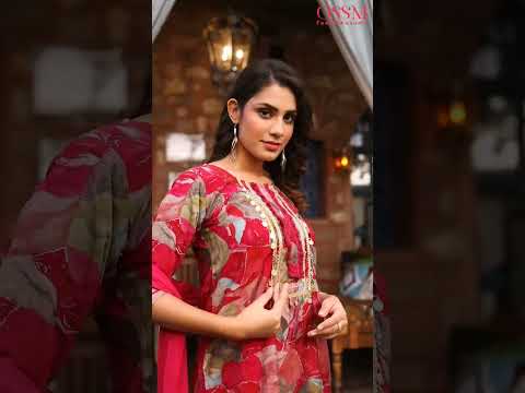Ossm Afghani Vol 03 Premium Chanderi Modal Wholesale Readymade Suits Catalog – product video thumbnail
