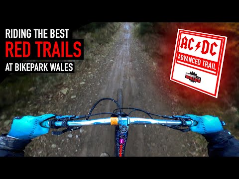 RIDING THE BEST RED TRAILS AT BIKEPARK WALES!!