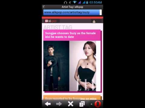 Sungjae wants to date with Suzy