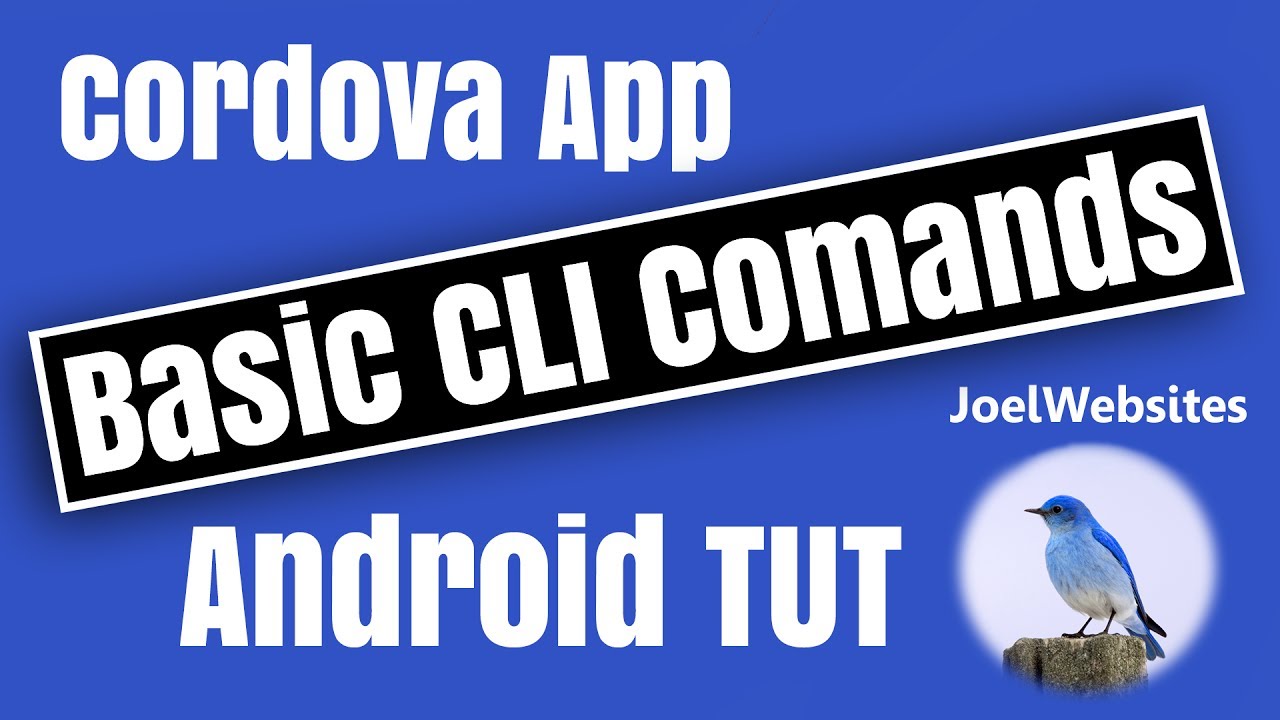 Create your First Cordova app the Cli Commands