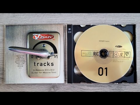 DJ Rabauke & DJ 5ter Ton - DEINER TRACKS Vol.1 CD Various (1999) UNBOXING #deiner #tracks #unboxing