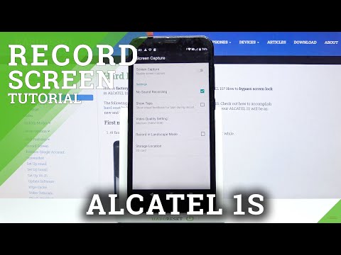 How to Record Screen on ALCATEL 1S – Use Screen Recorder