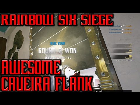 Awesome Caveira Flank - Rainbow Six Siege Highlights