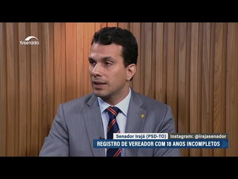 Candidaturas a vereador poderão ser registradas com 18 anos incompletos; Irajá explica o projeto