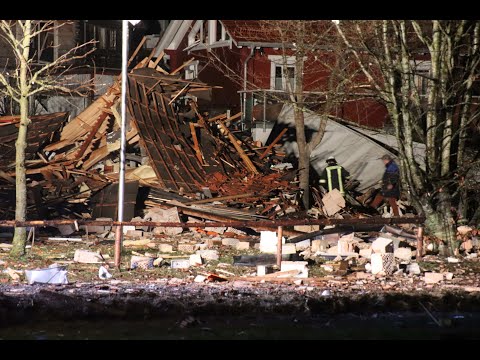 Gasexplosion lässt Oberbeurer Vereinsheim in die Luft fliegen