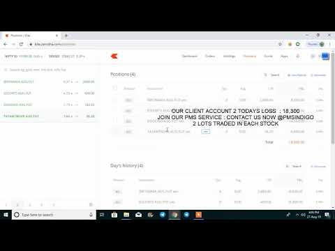 27-08-2019 LIVE PERFORMANCE EQUITY | FNO| TECHNICAL ANALYSIS |   BEST TRADING STRATEGIES