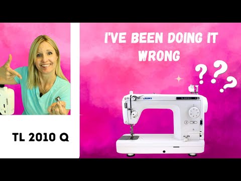 "Was I doing this wrong?"//JUKI TL 2010Q-bobbin  HD 1080p