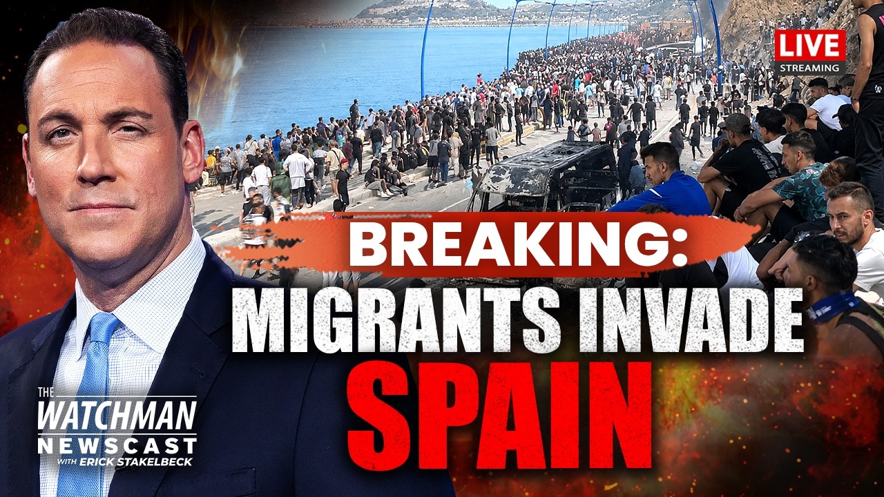 THOUSANDS of Moroccan Migrants INVADE Spanish Enclave; Israel/Hamas Deal? | Watchman Newscast LIVE
