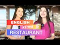 English at the Restaurant | Learn through context