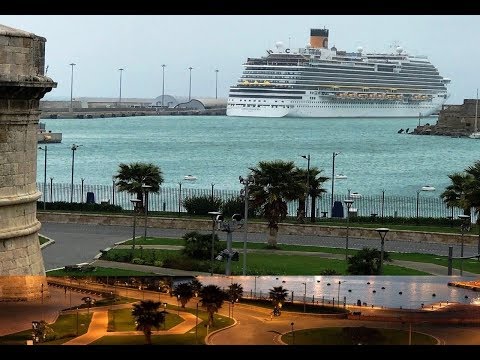 Чивитавеккья. Италия. Круиз по Средиземному морю. Каникулы у Веры