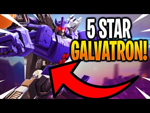 *NEW* 5 STAR GALVATRON RANK UP & GAMEPLAY! - Transformers: Forged To Fight