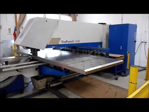 Дыропробивная машина TRUMPF TruPunch 1000 2007