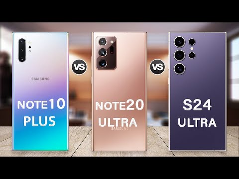 Samsung Galaxy S24 Ultra Vs Galaxy Note20 Ultra Vs Galaxy Note10 Plus Specs Review in 2024