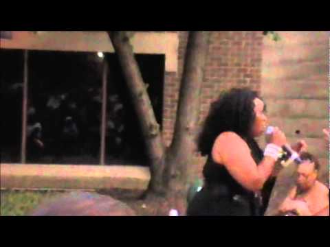 Terisa Griffin sings "You Belong To Me" at Chicago State University - August 31, 2011